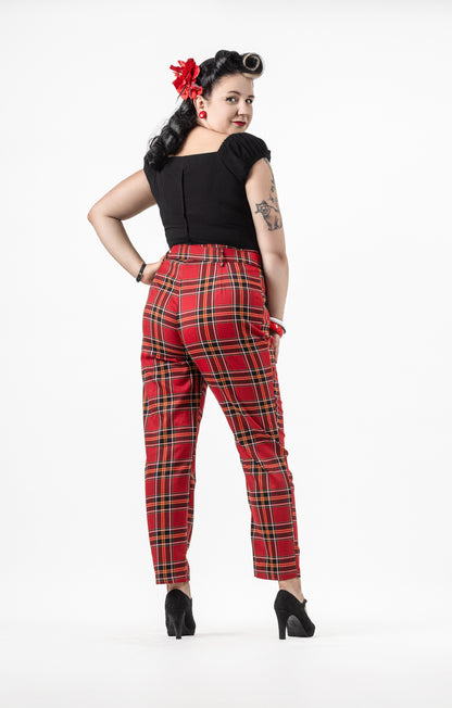 Thea Berry Check Trousers