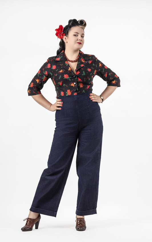 Julia Cat Blouse