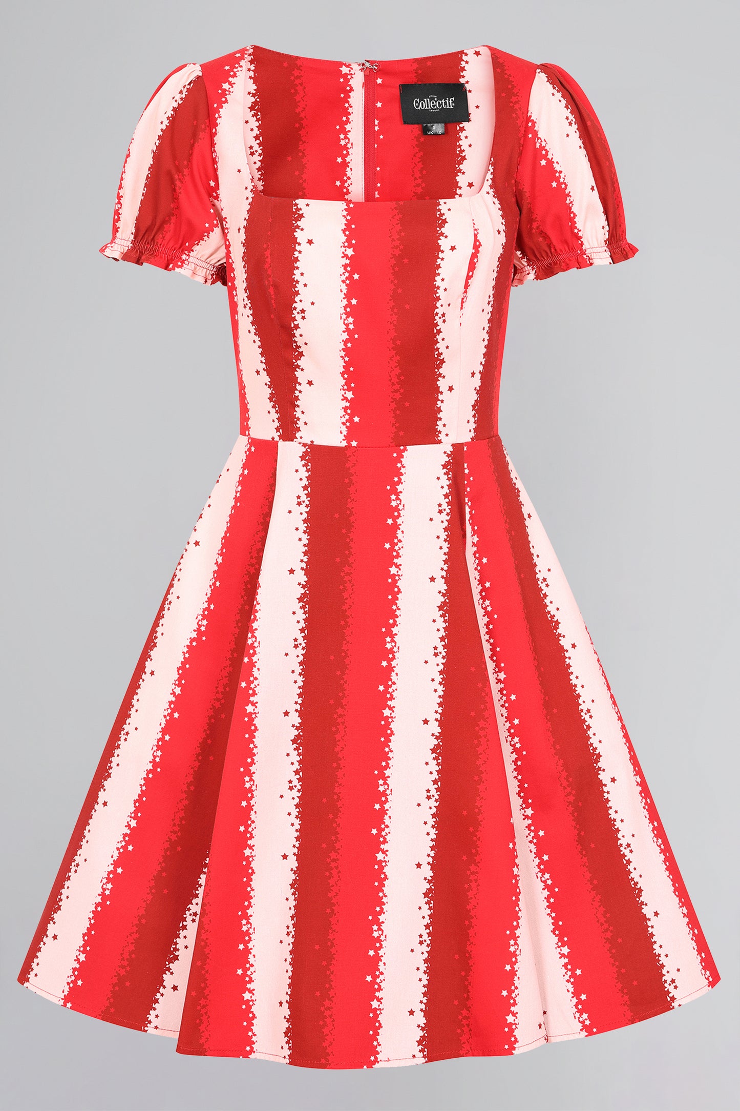 Gosia Stardust Stripe Swing Dress