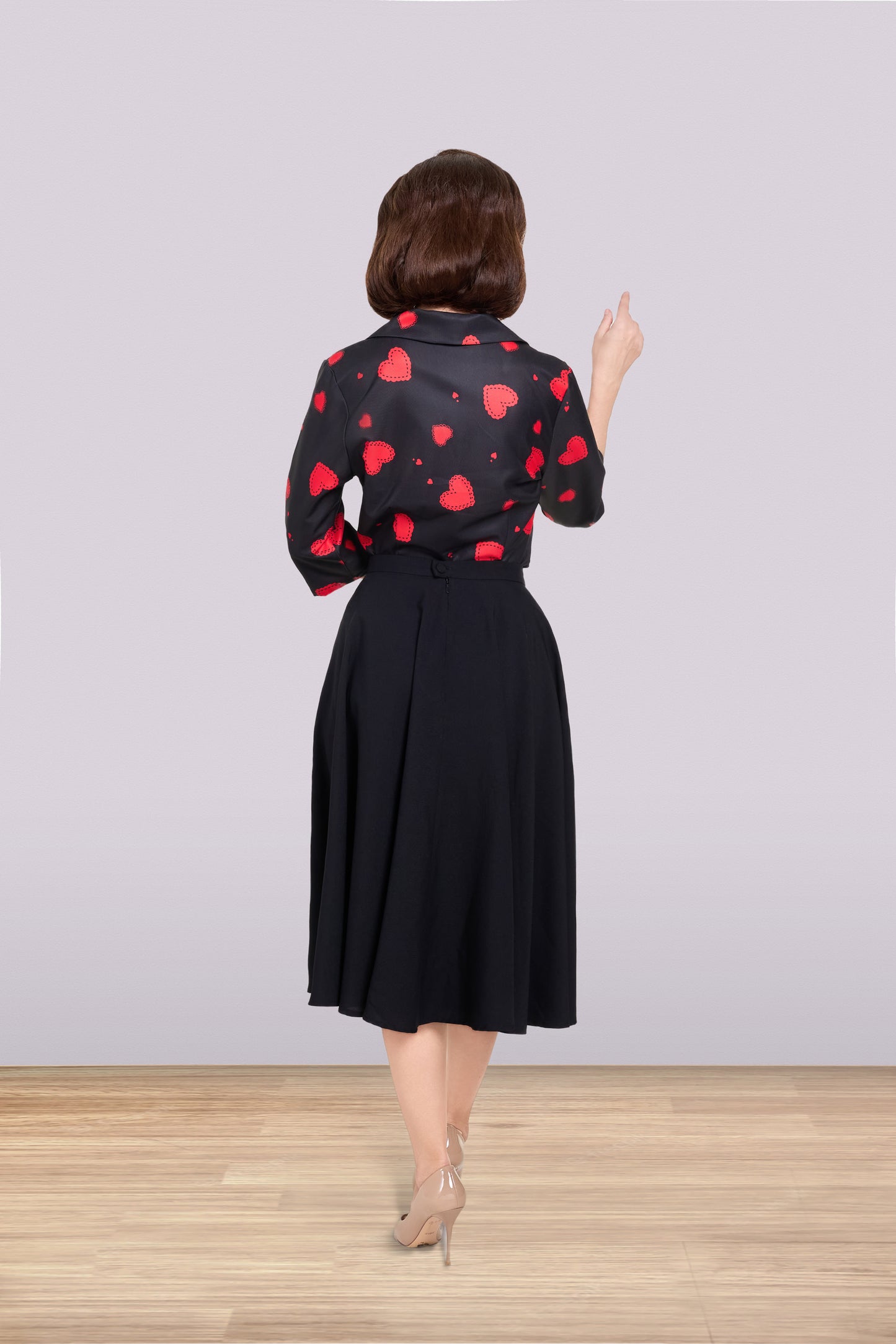 Julia Hearts Blouse 3/4