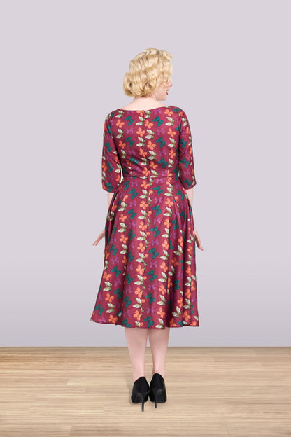 Linda Butterfly Dress 3/4