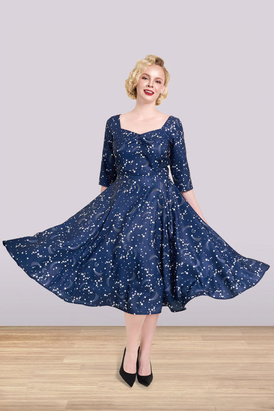 Linda Stars Dress 3/4