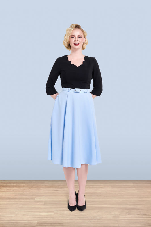 Odrie Bluse - Schwarz