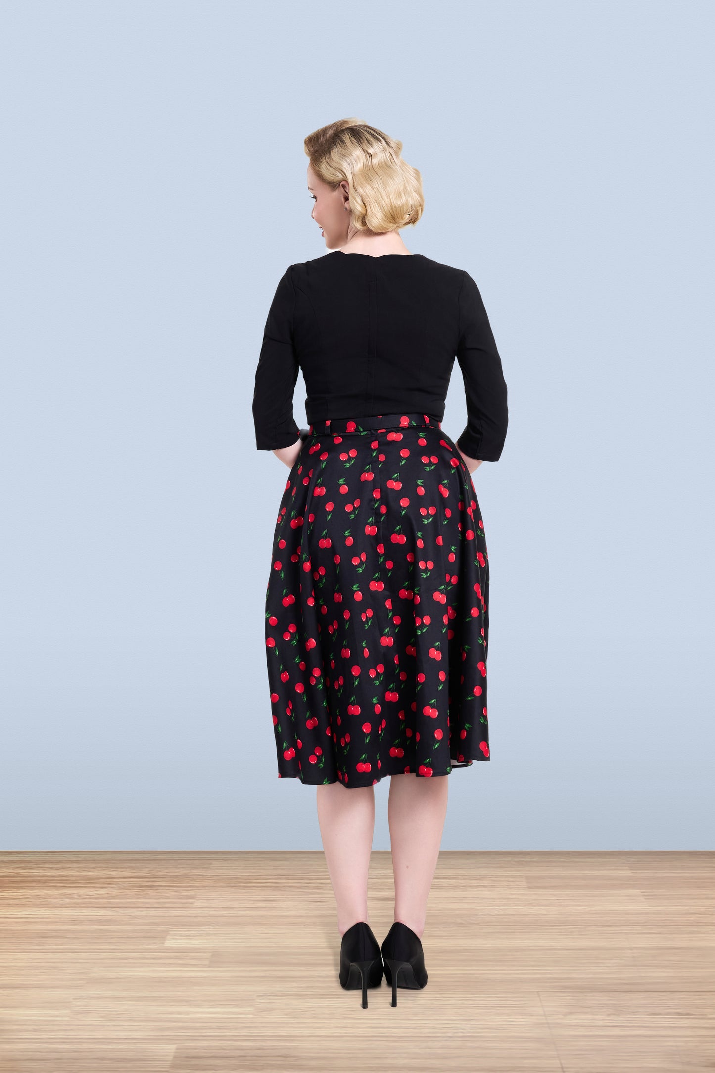 Christine Cherry Skirt