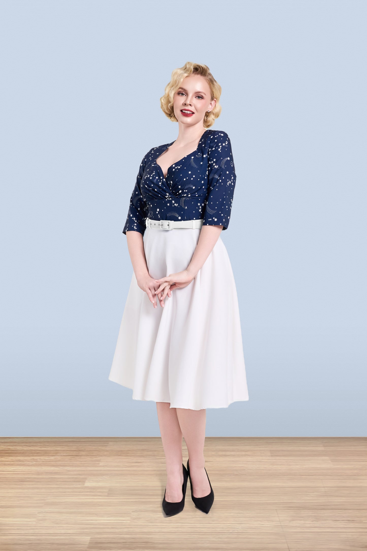 Rita Stars Blouse 3/4