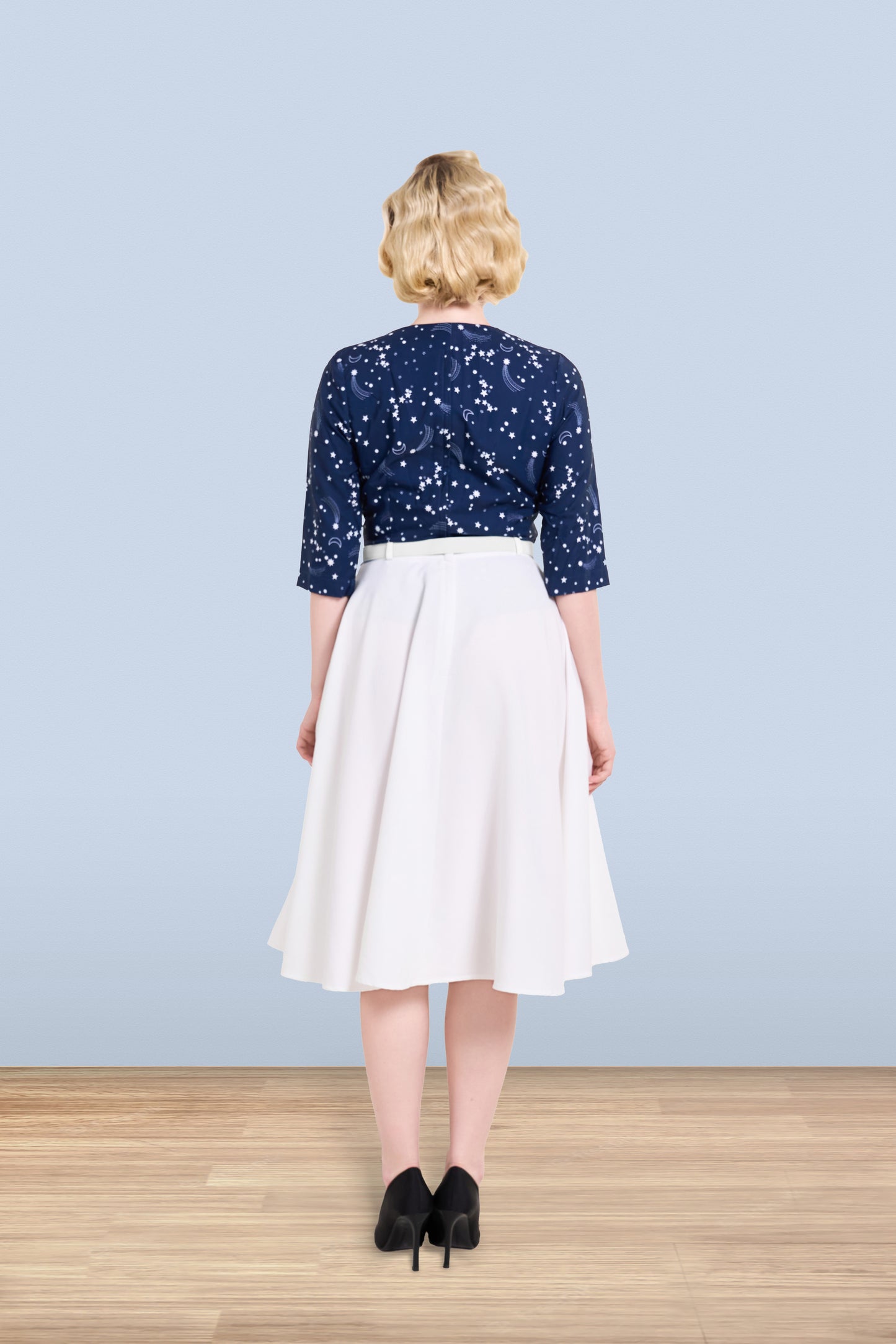 Rita Stars Blouse 3/4