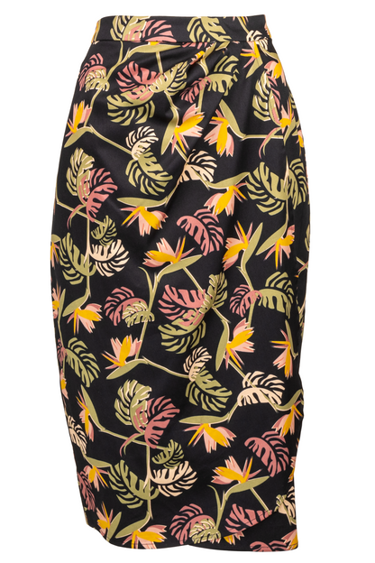 Iris Paradise Palm Sarong Skirt