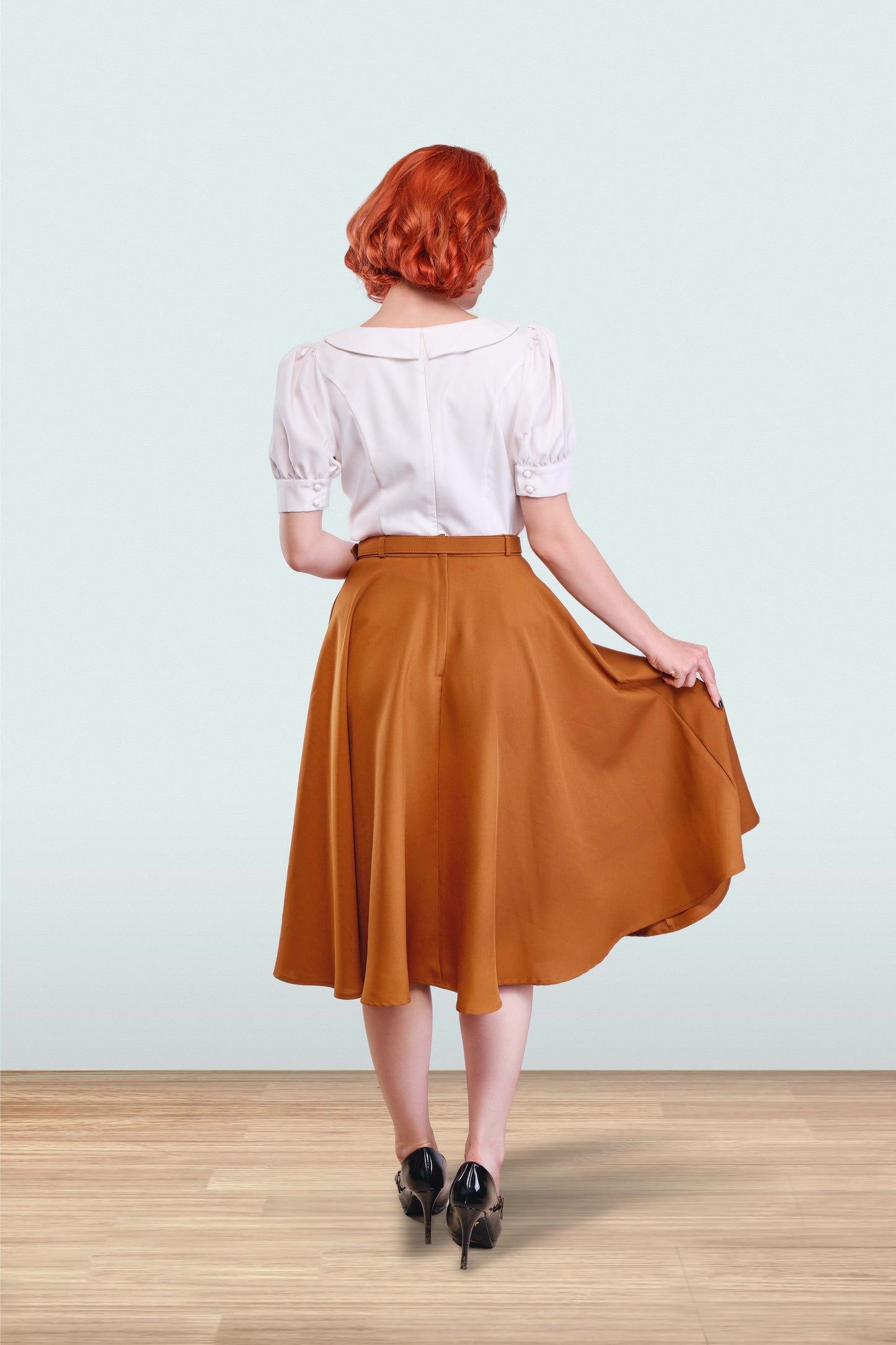 Christine Skirt Brown