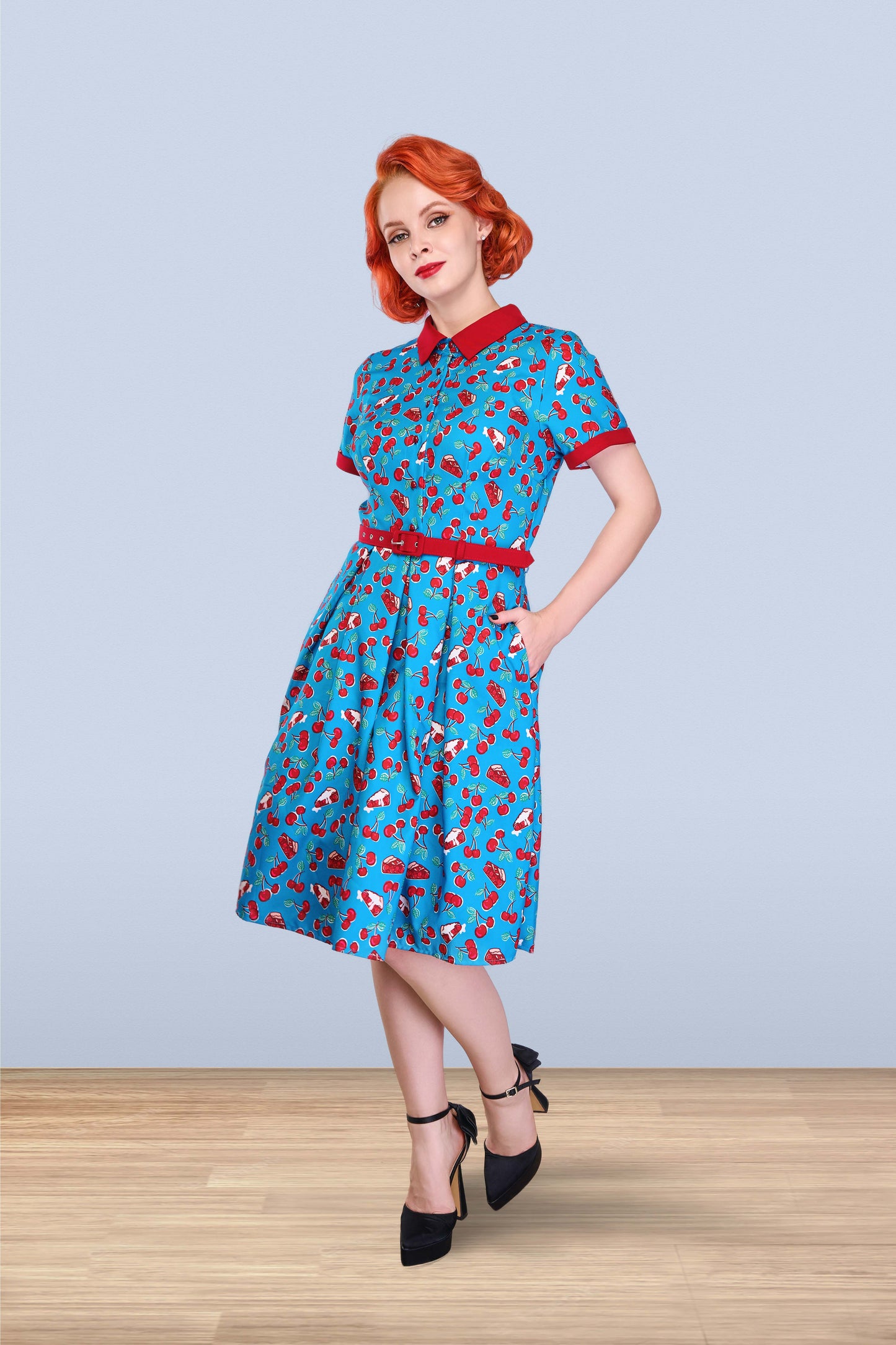 Betty Cherry Kleid