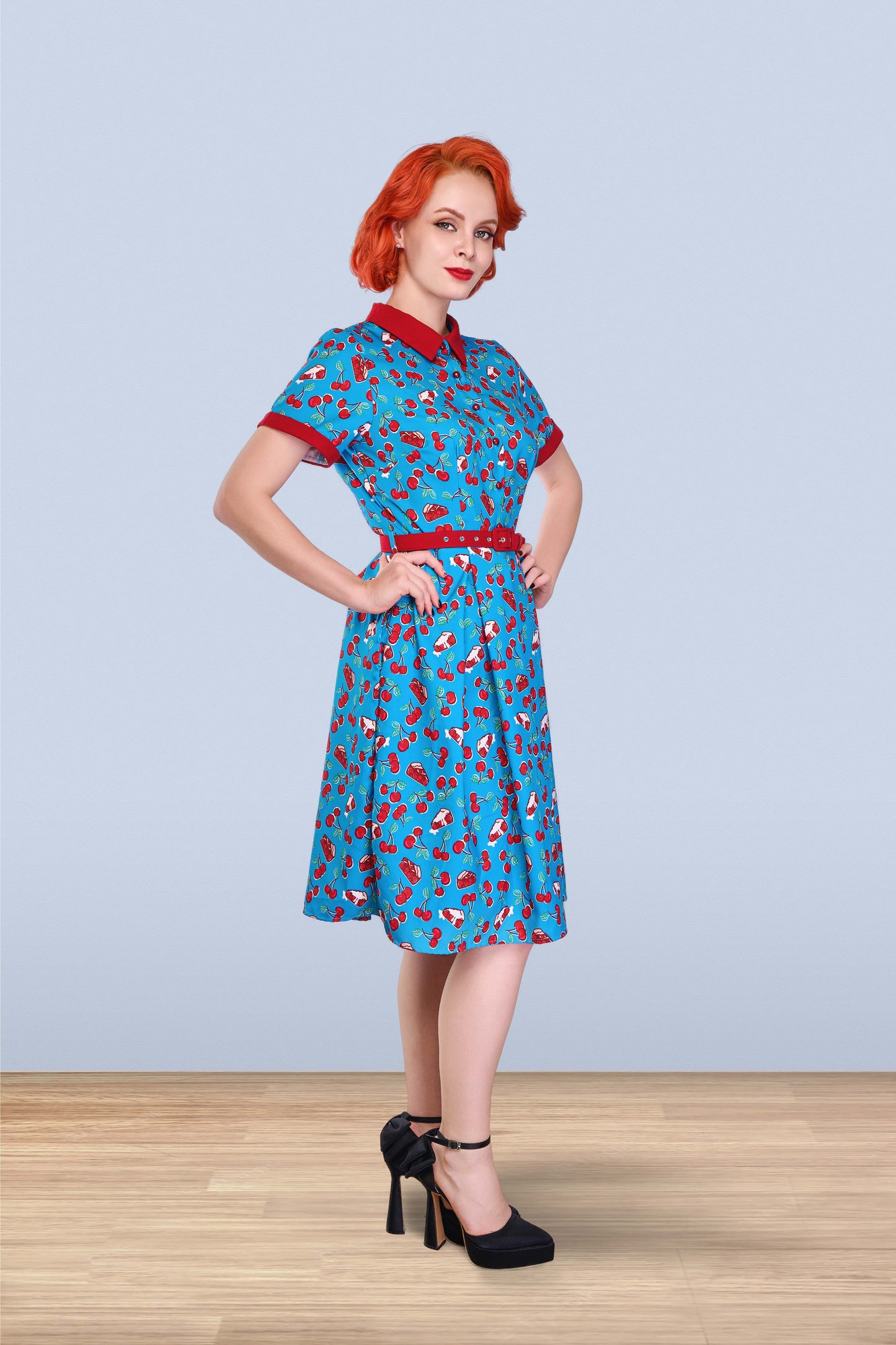 Betty Cherry Kleid