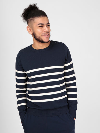 James Nautical Knitted Jumper