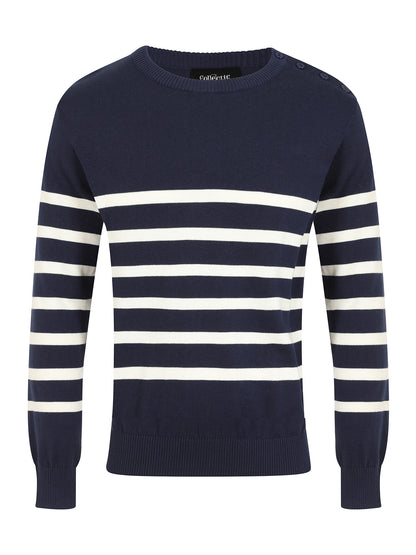 James Nautical Knitted Jumper