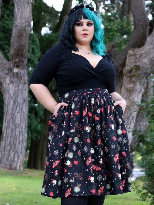 Jasmine Witches Garden Swing Skirt