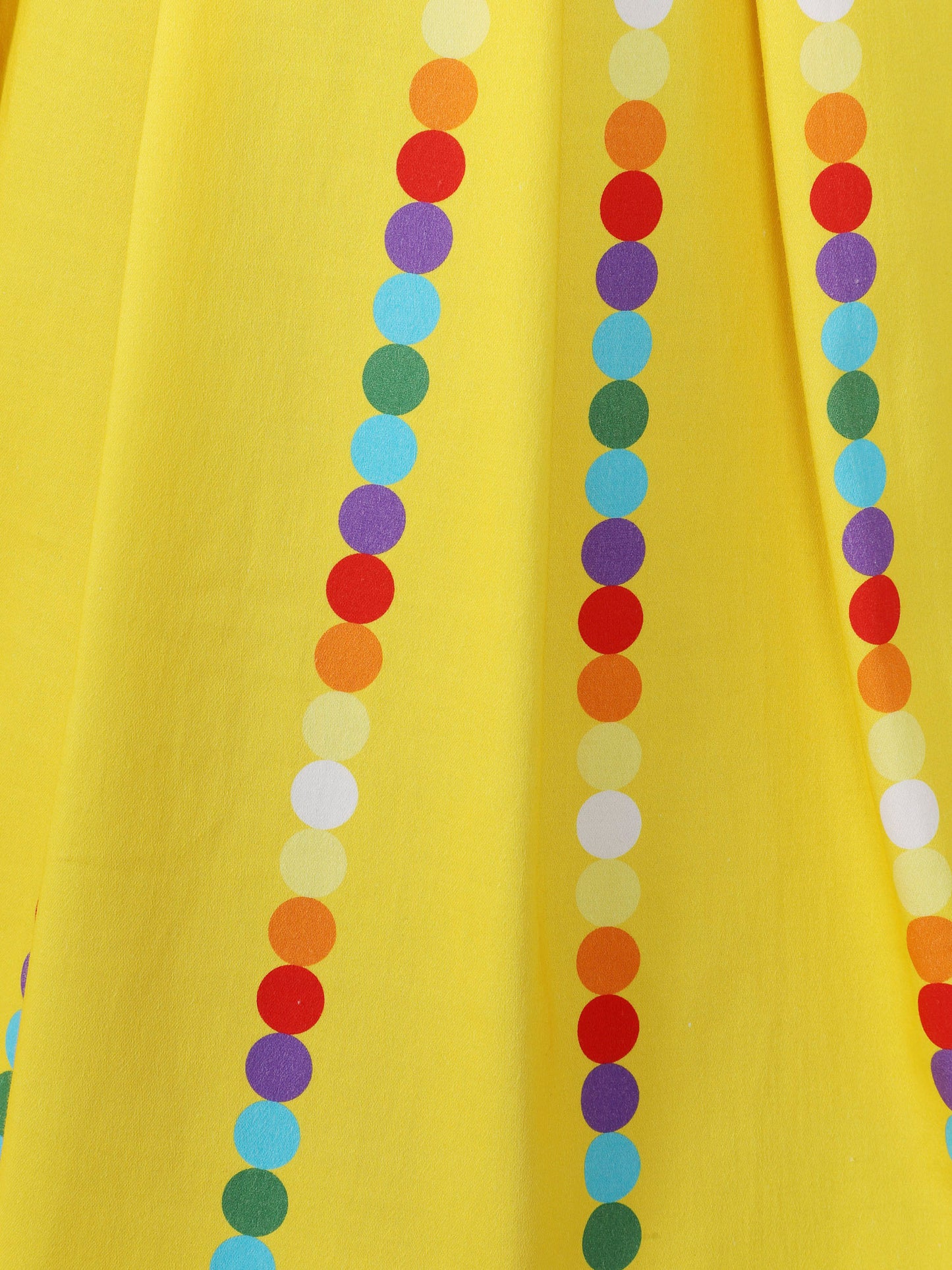 Jill Rainbow Polka Stripe Swing Dress