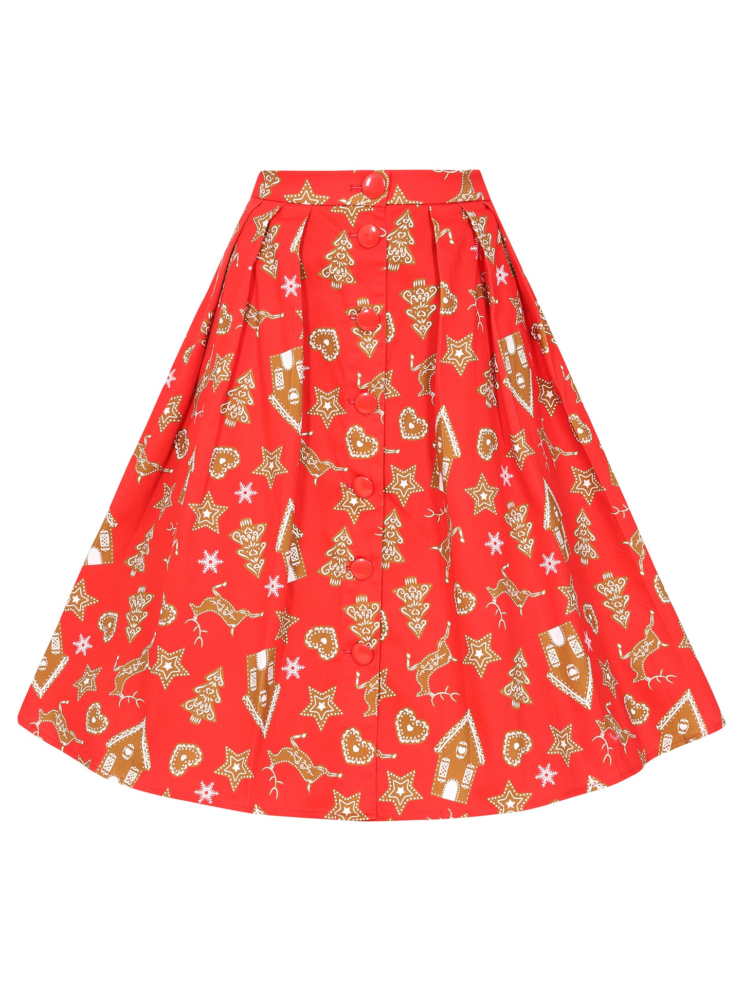 Josualda Ginger Cookies Swing Skirt