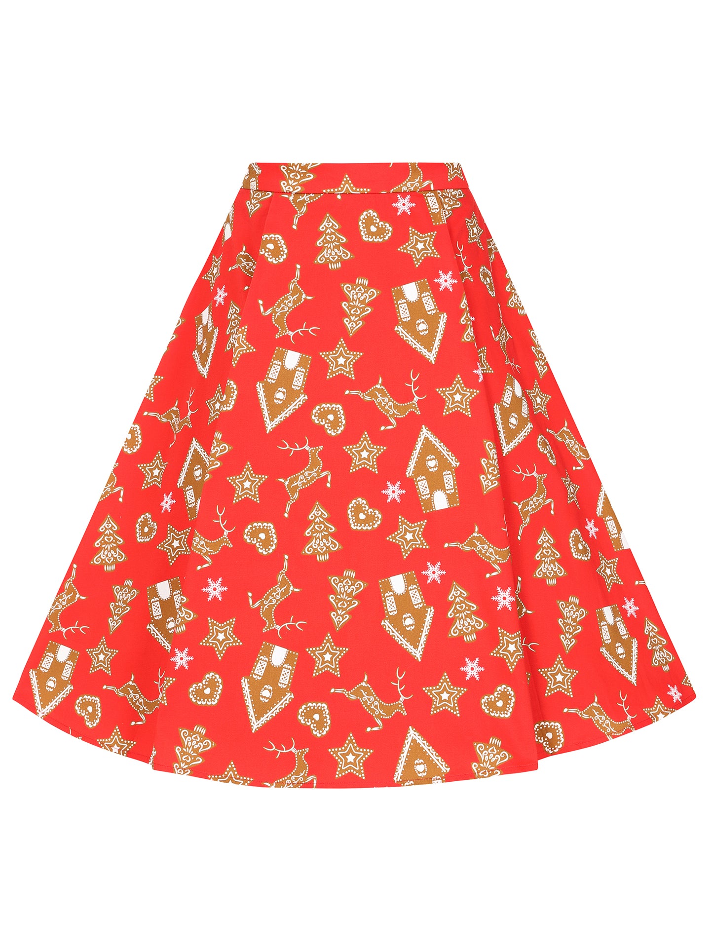 Josualda Ginger Cookies Swing Skirt