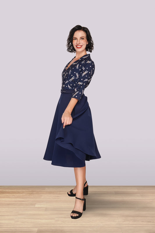 Christine Skirt Navy