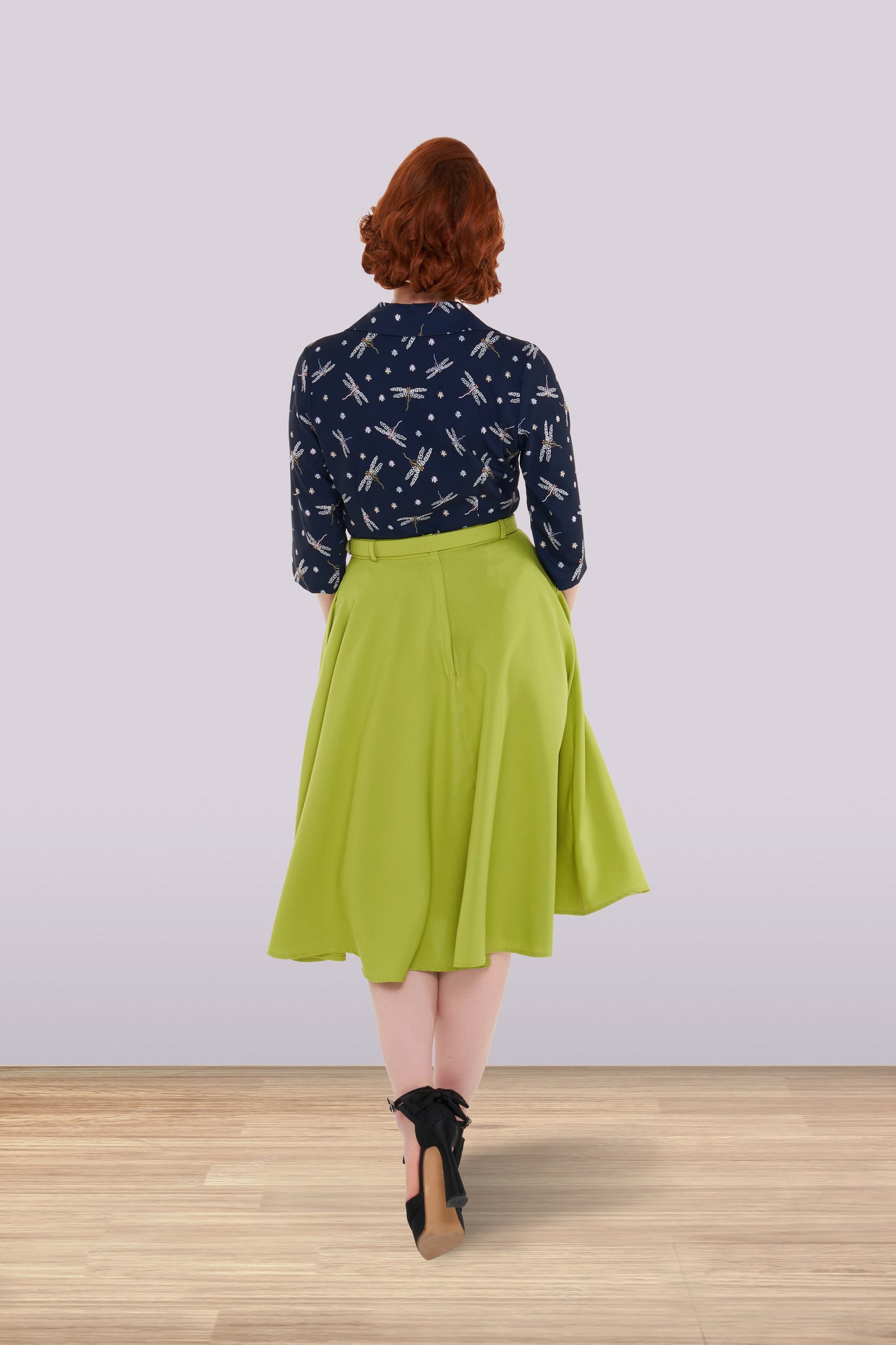 Christine Softie Skirt Green