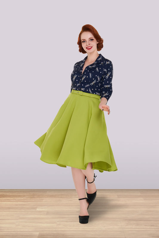 Christine Softie Skirt Green