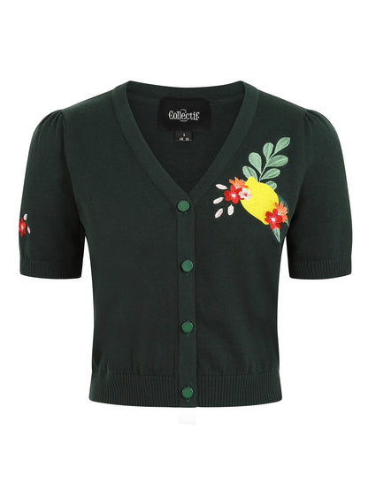 June Lemon Bloom Cardigan