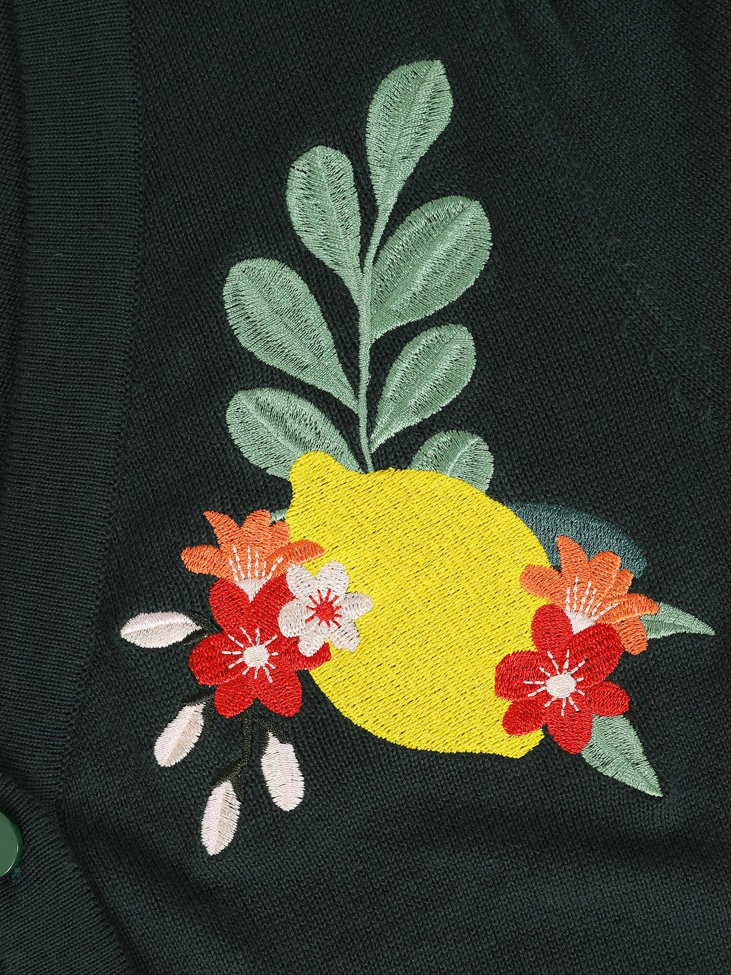 June Lemon Bloom Cardigan