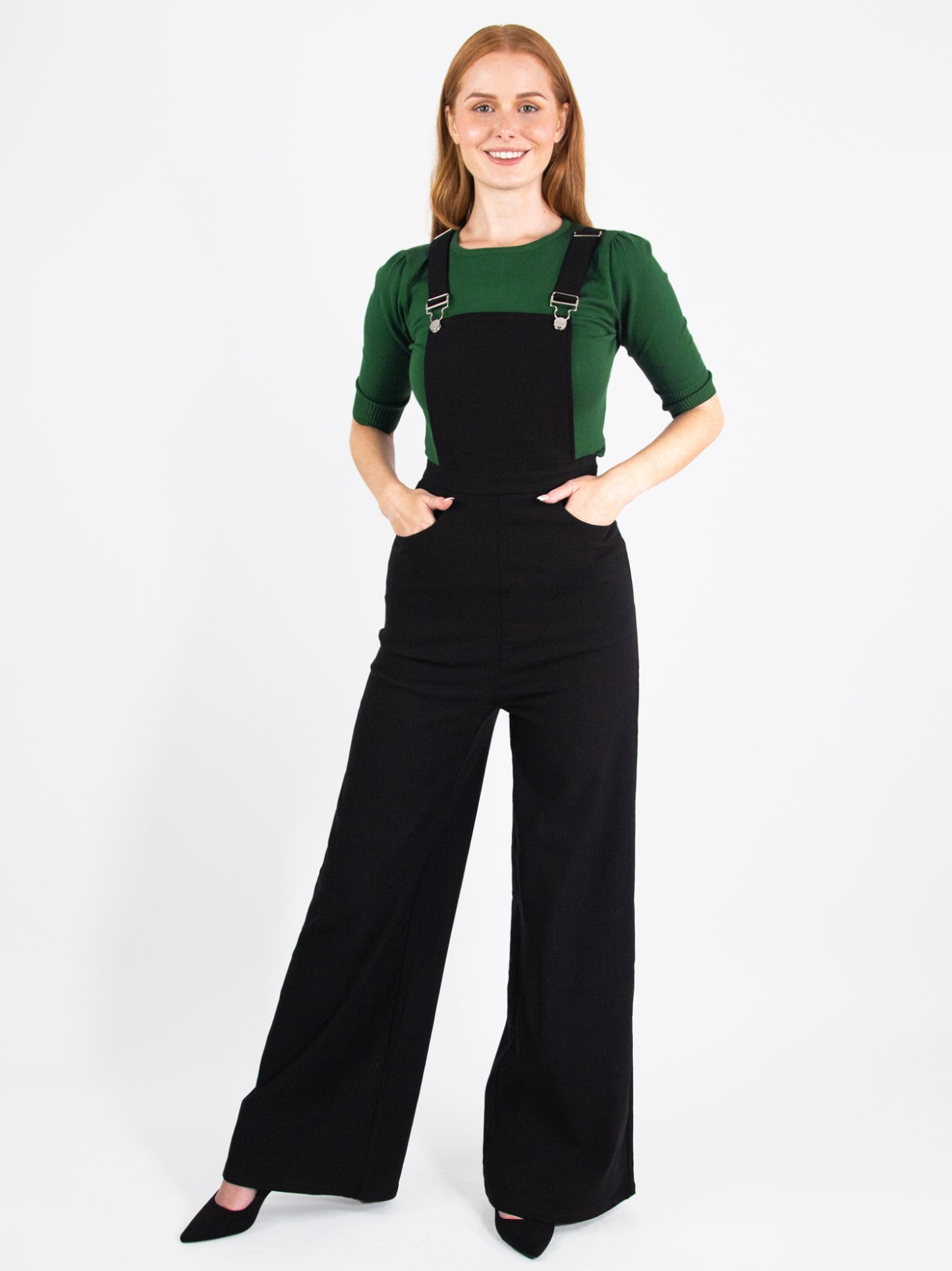 Kayden Plain Dungarees