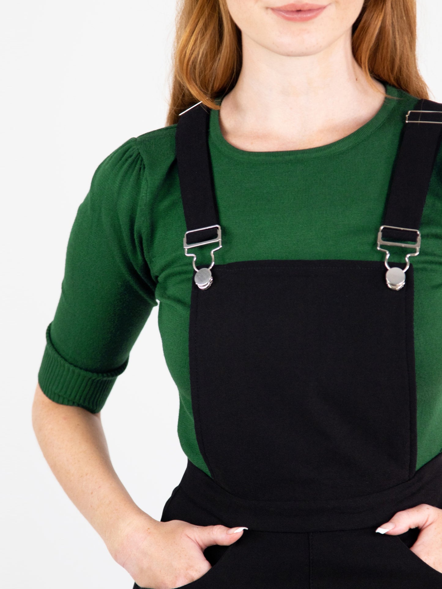 Kayden Plain Dungarees