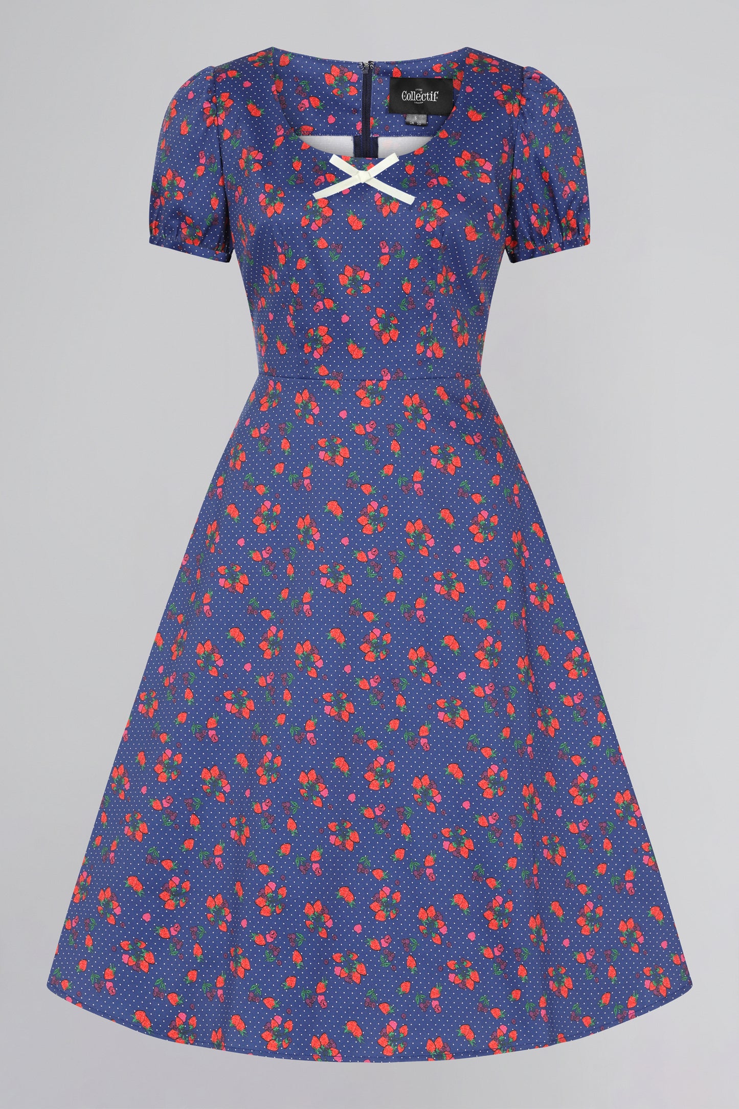 Leanne Mixed Berries Swing Dress