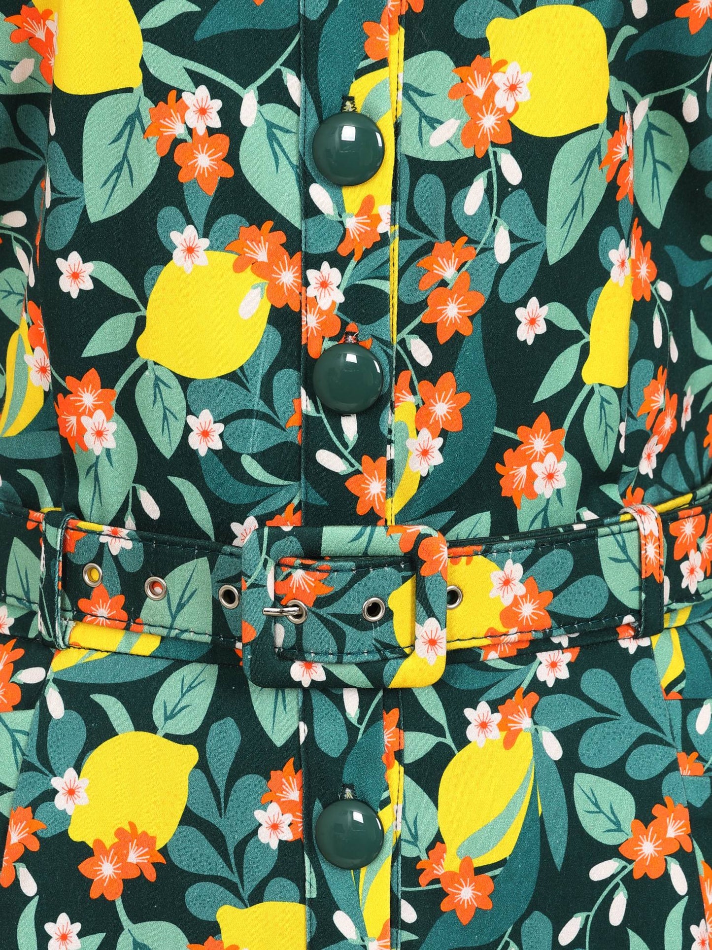 Leonie Lemon Bloom Swing Dress