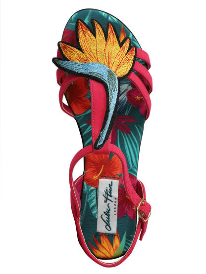 Lottie Bird Of Paradise Sandal – Lindy Bop