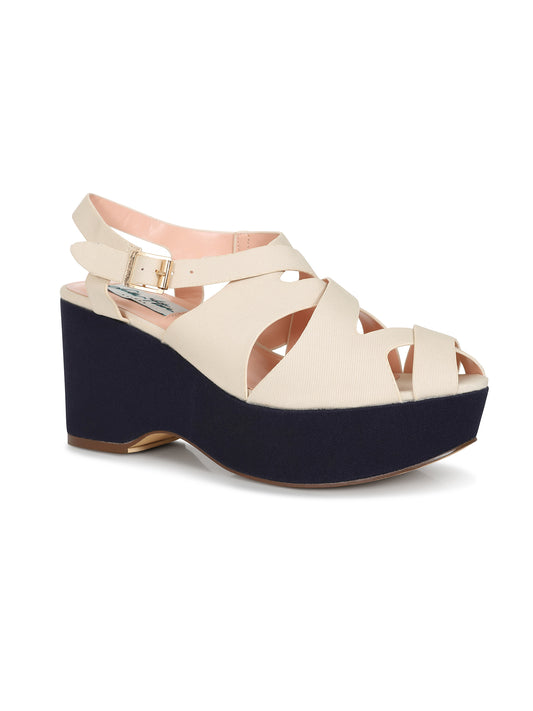 Manu Wedge Ivory