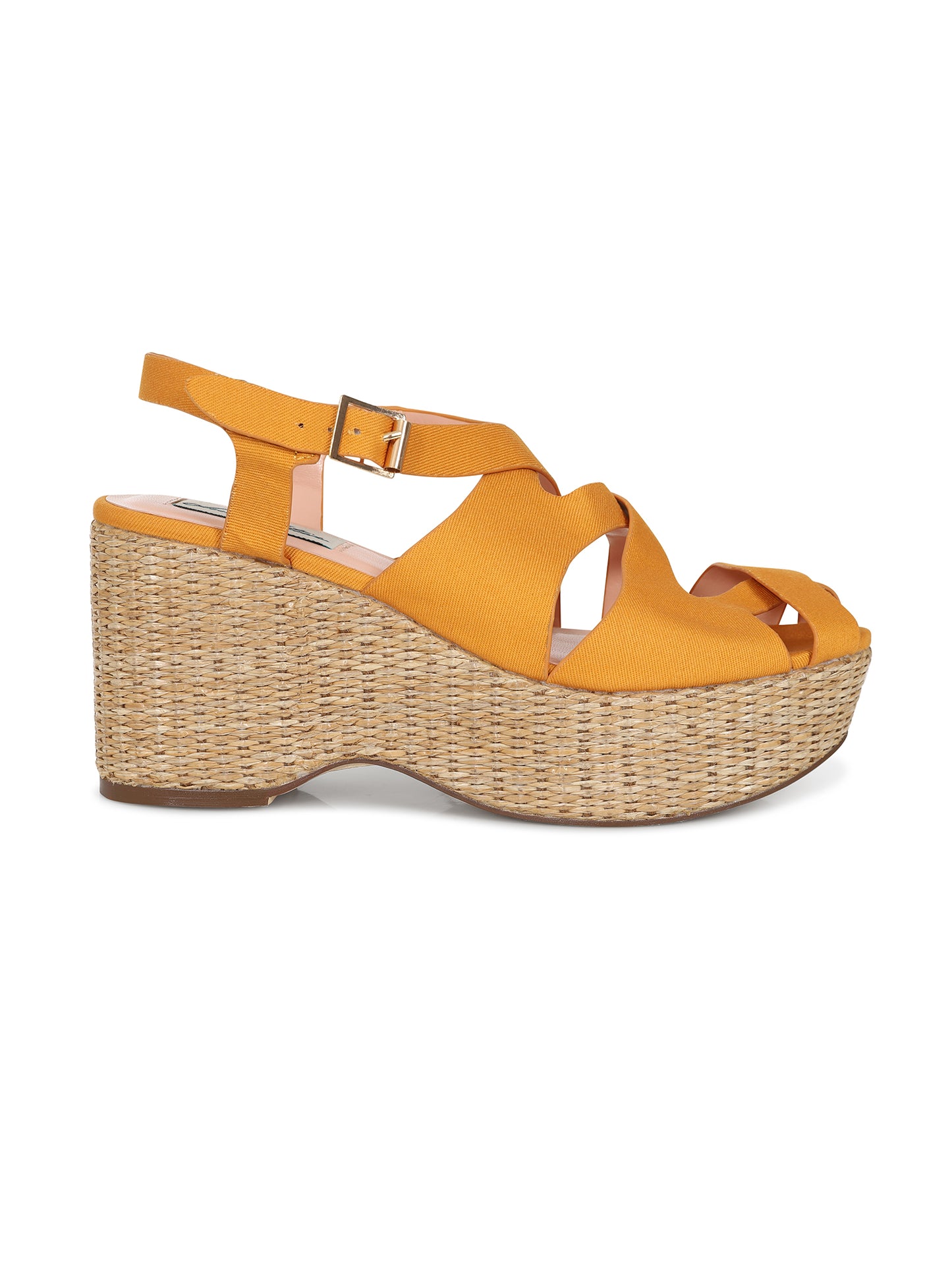 Manu Wedge Mustard