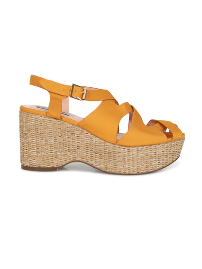 Manu Wedge Mustard