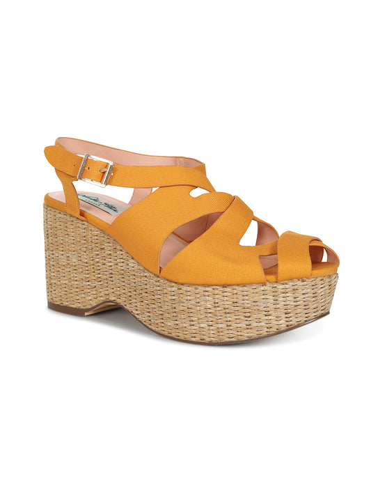 Manu Wedge Mustard
