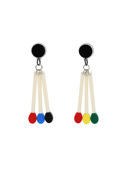 Matchstick 50s Earrings