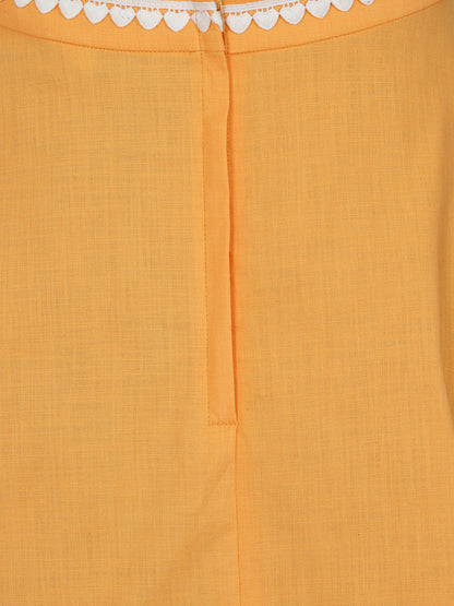 Matilde Heart Trim Swing Skirt