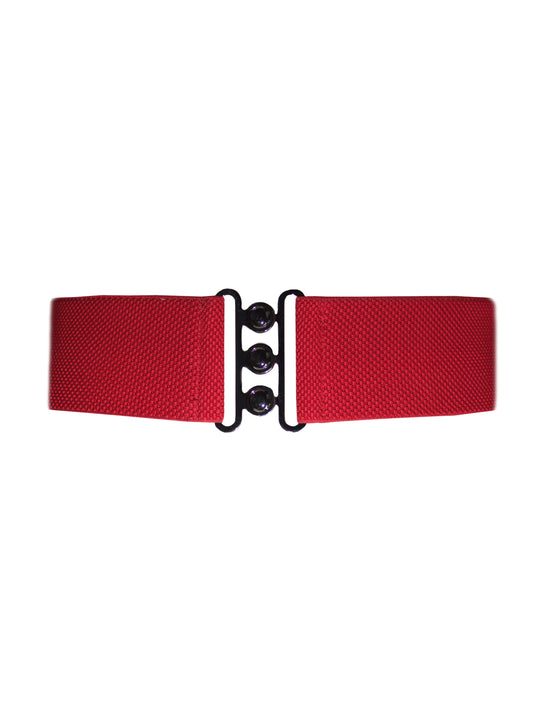 Nessa Cinch Belt Red