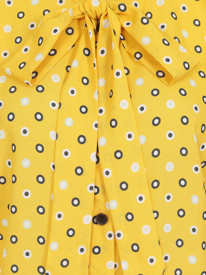 Penny Polka Meadow Blouse