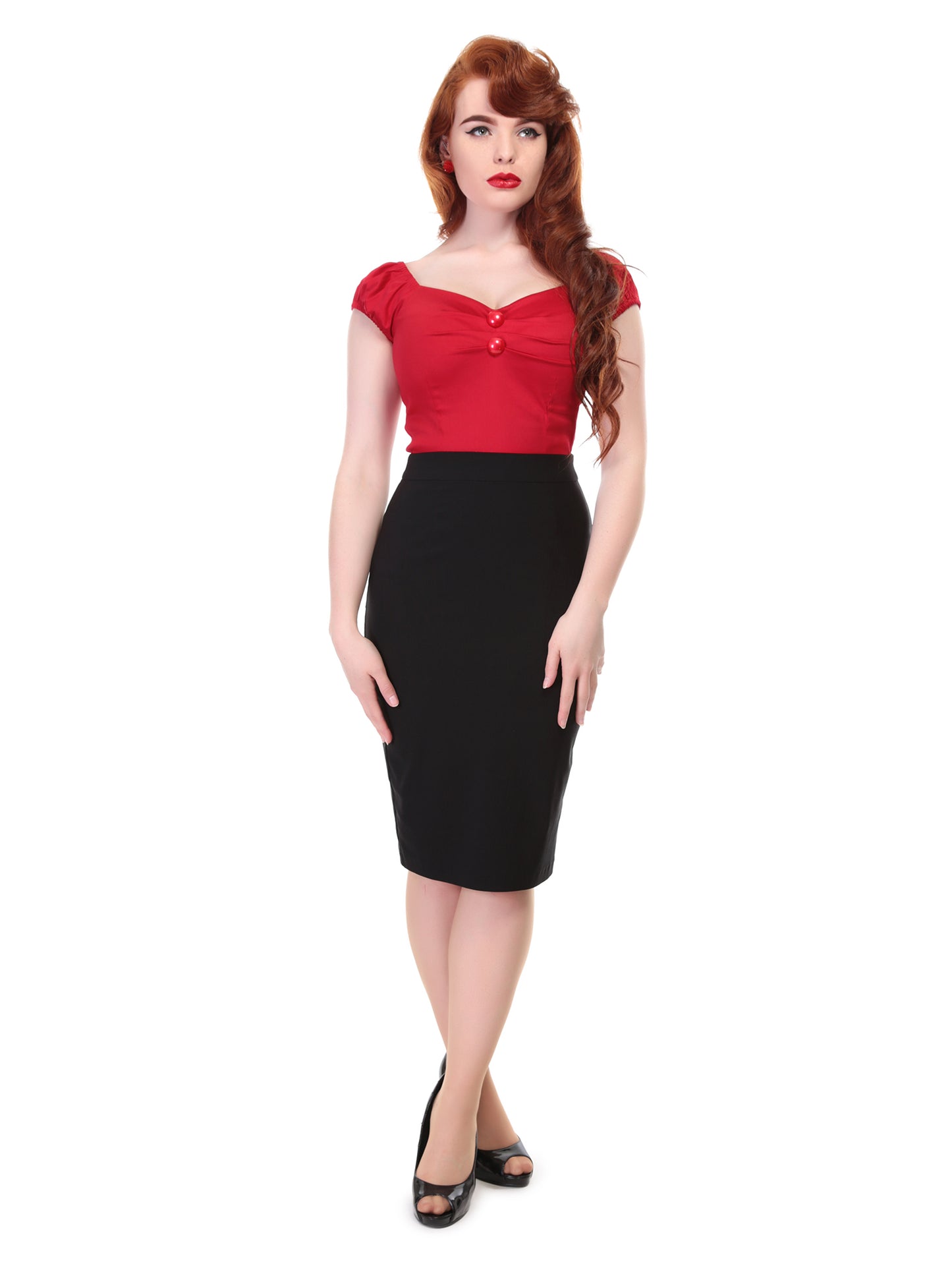 Polly Plain Bengaline Skirt
