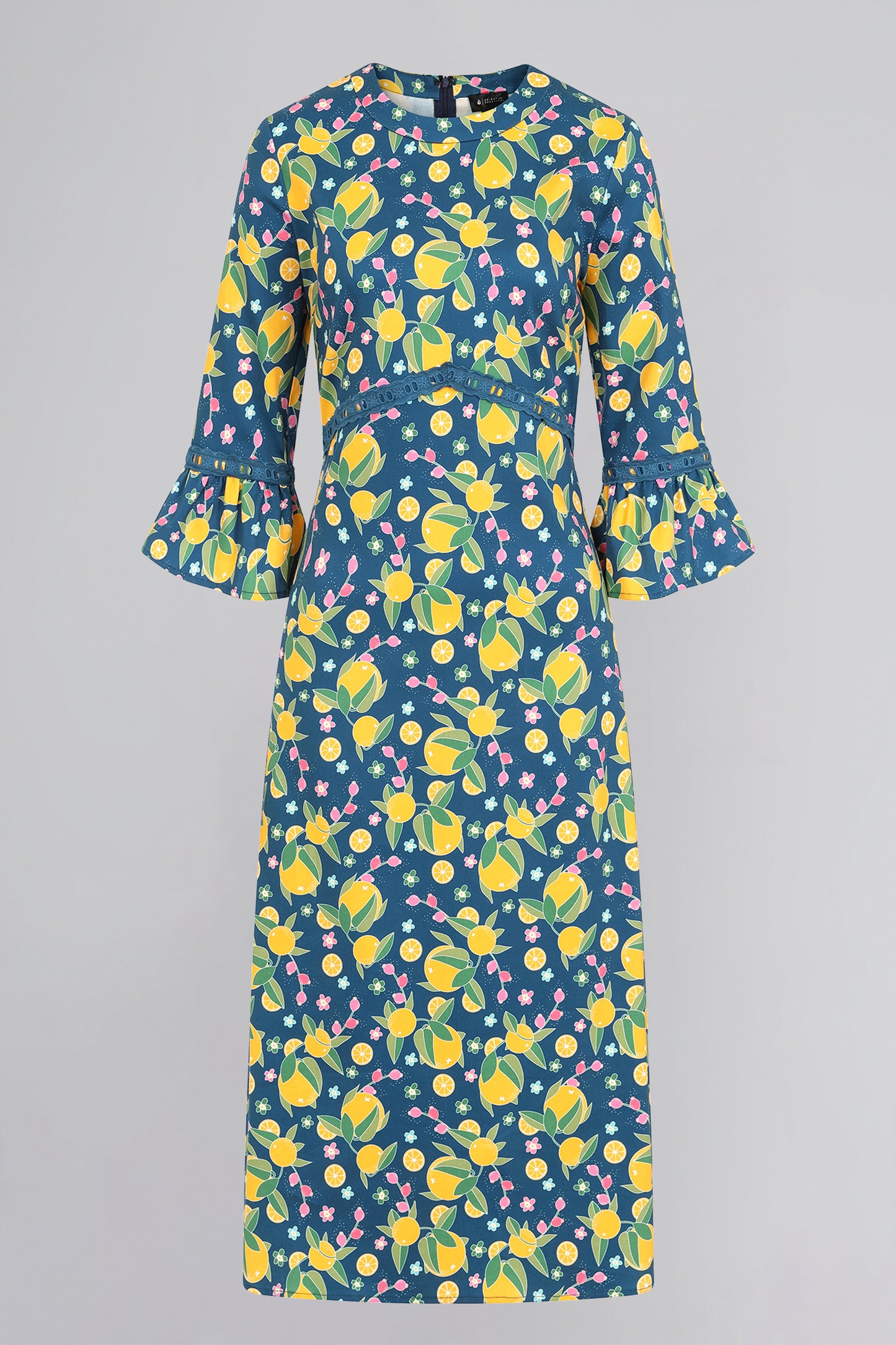 Poppy Orange Bloom Dress