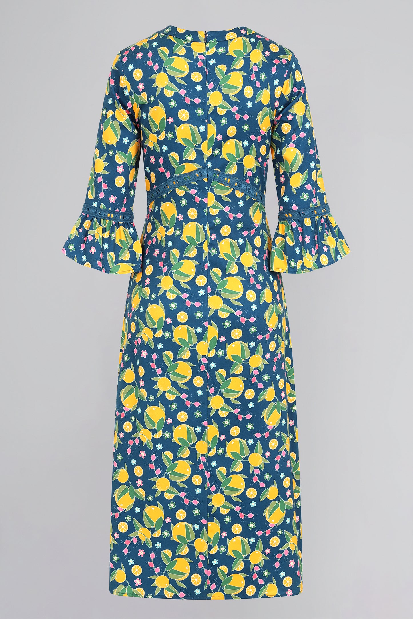Poppy Orange Bloom Dress