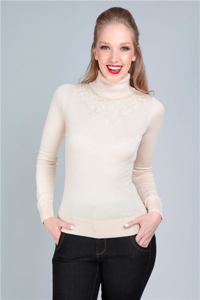 Quincy Turtleneck Knitted Top