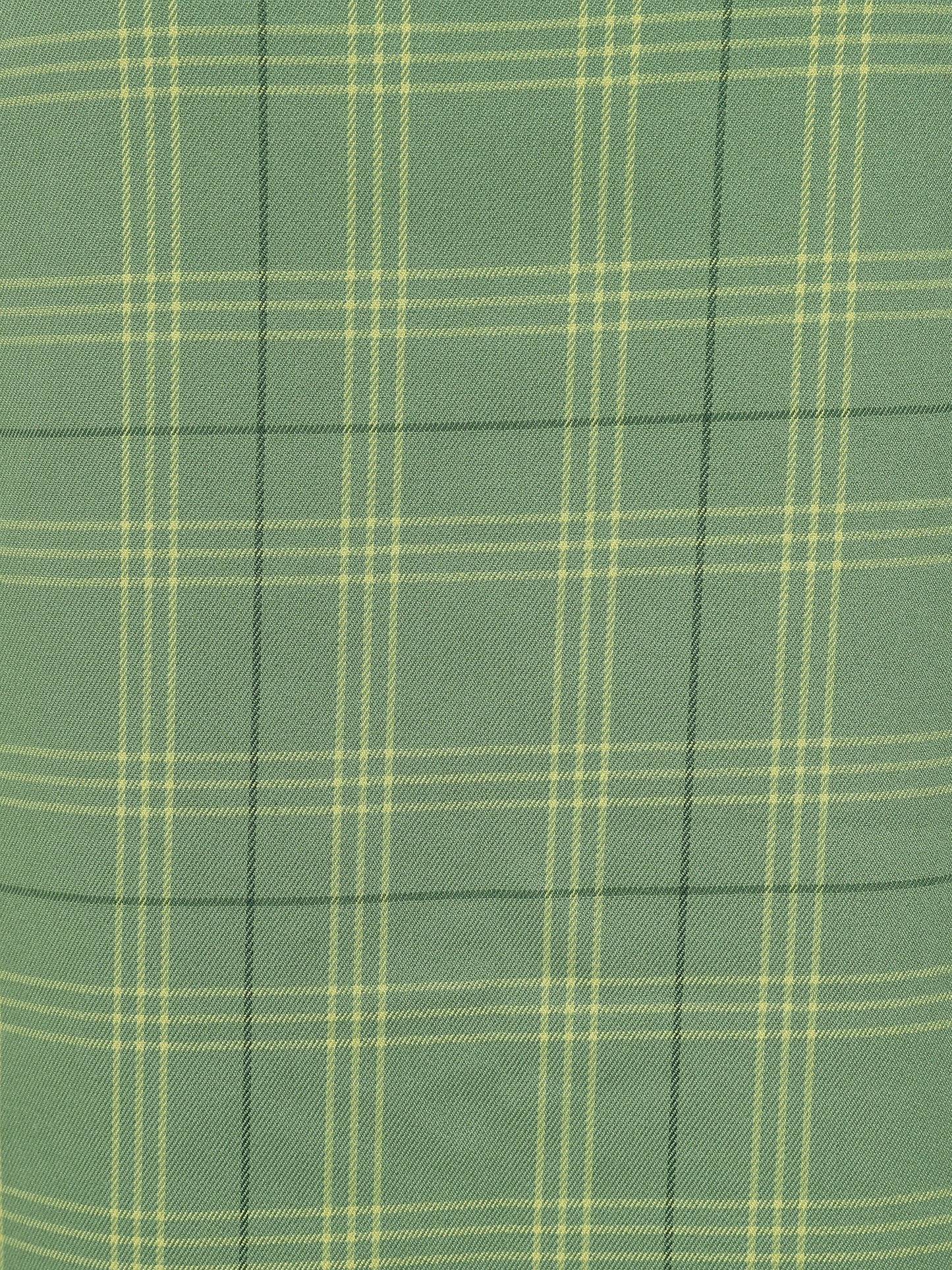 Renee Leaf Check Midi Skirt