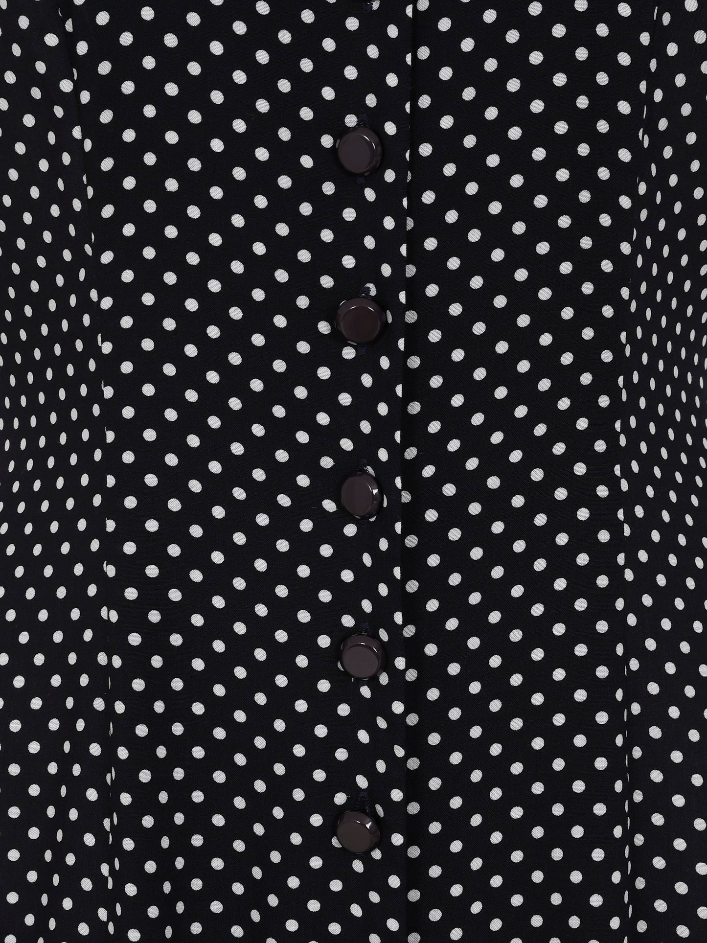 Riley Mini Polka Flared Dress