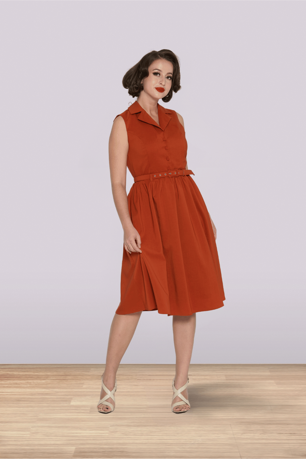 Ronda Plain Dress Lindy Bop