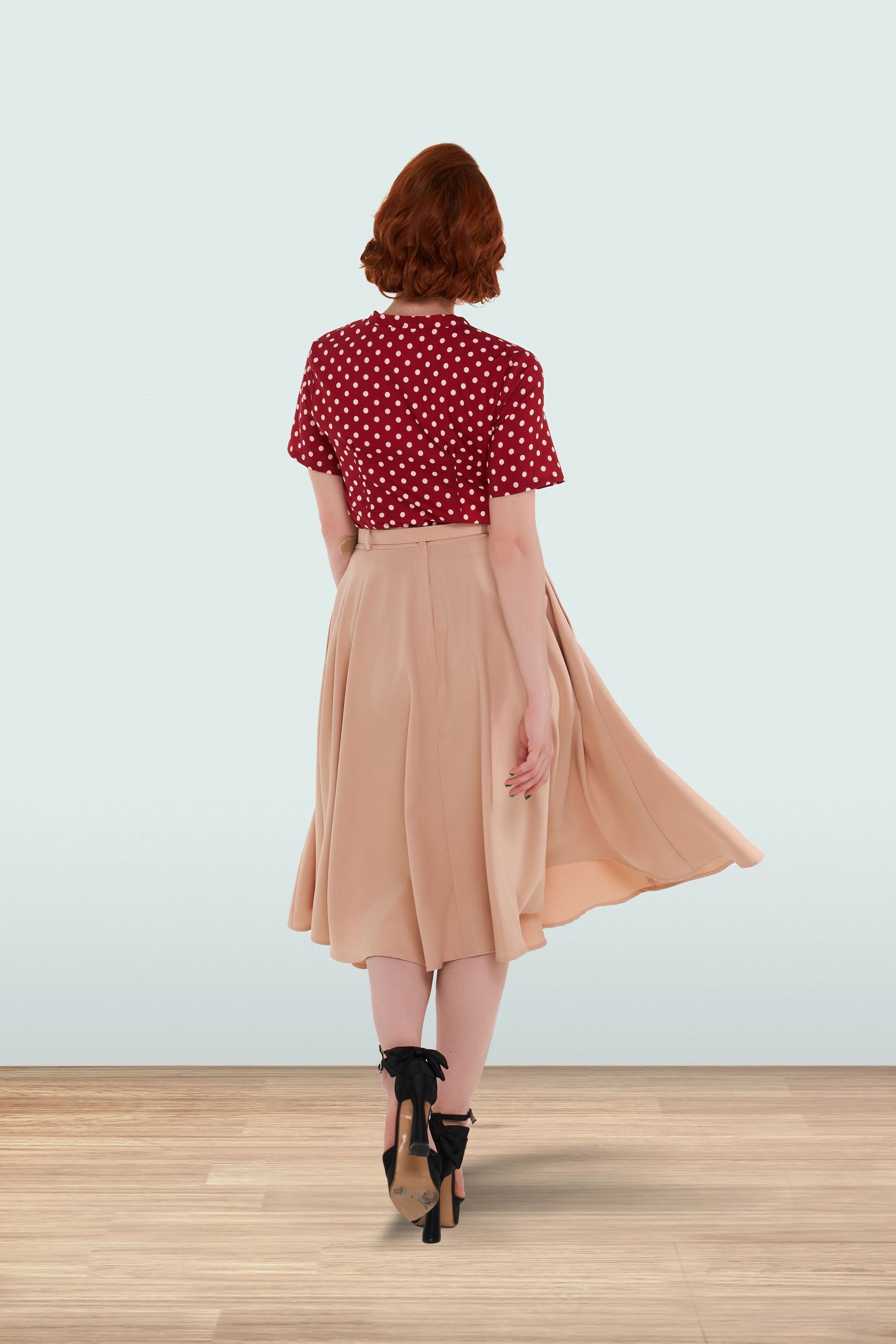 Rosan Blouse Burgundy