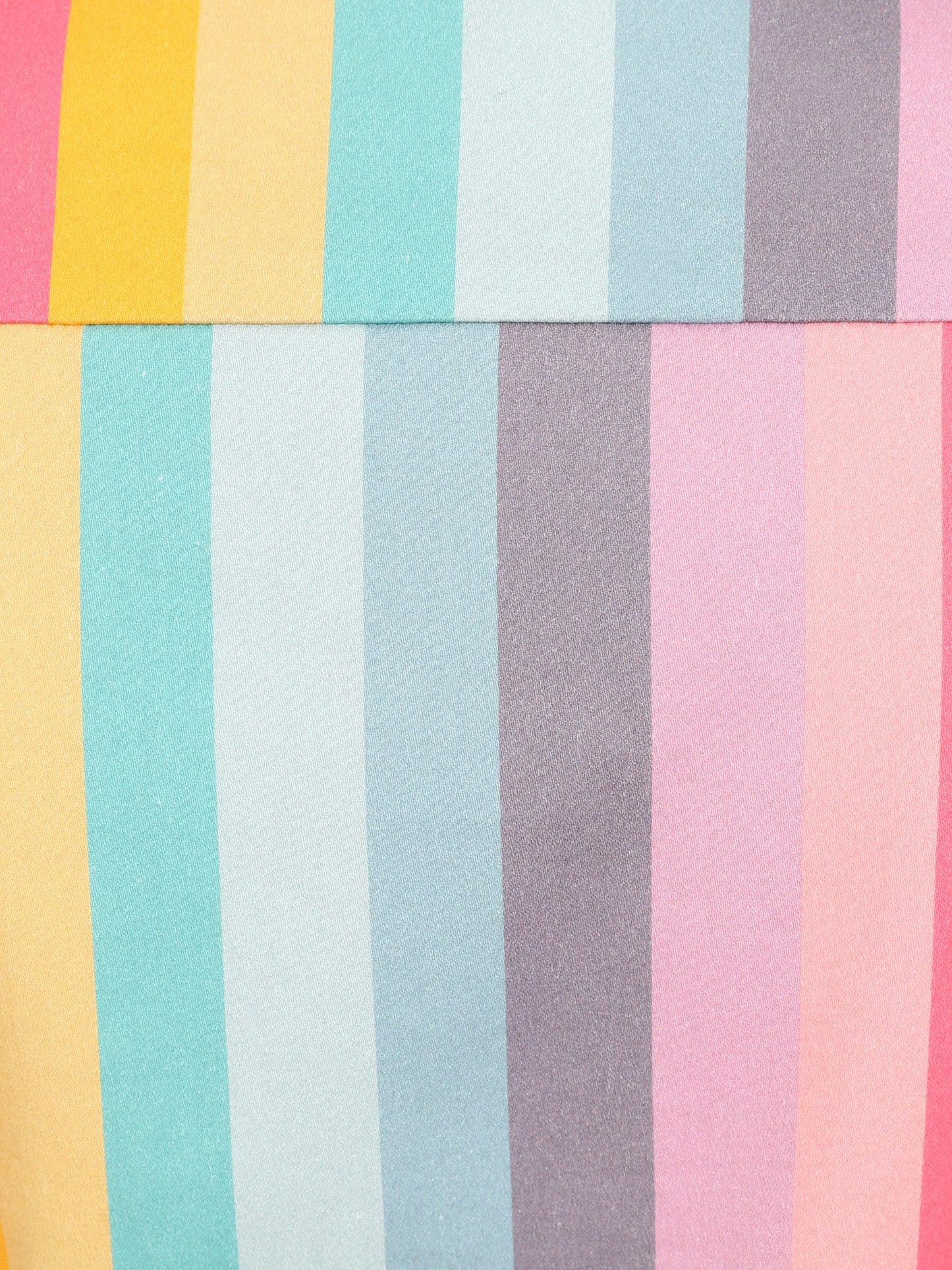 Sammy Dreamy Rainbow Stripe Tie Blouse