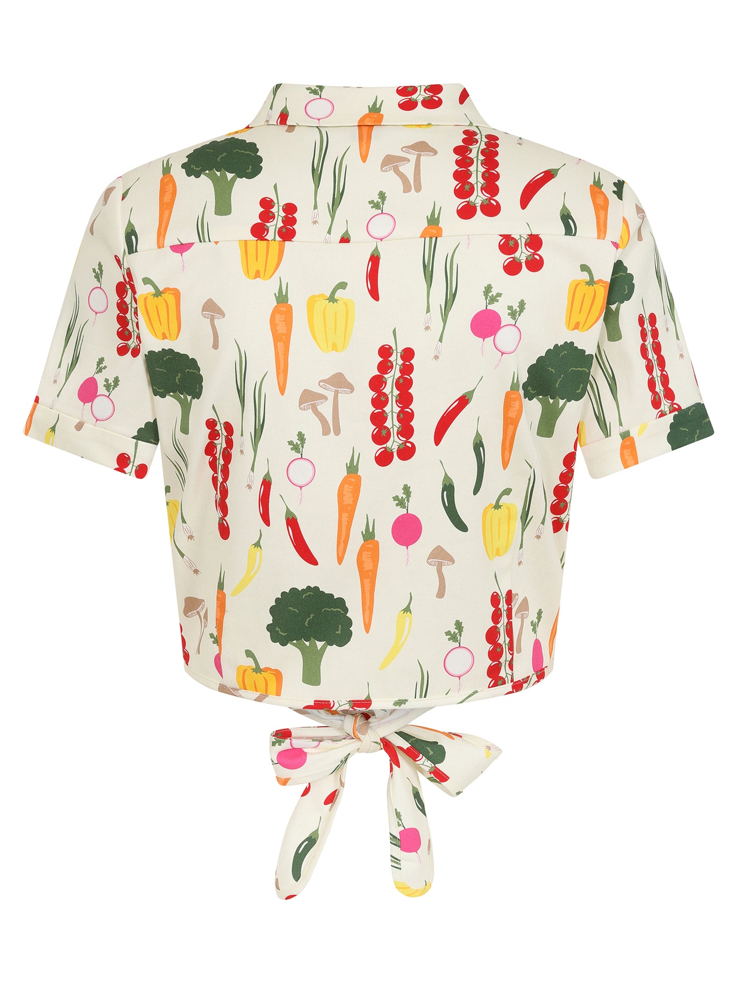 Sammy Vegetable Medley Tie Blouse