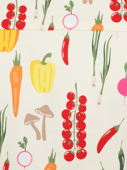 Sammy Vegetable Medley Tie Blouse