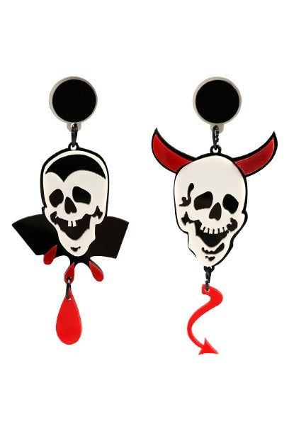 Skeleton Boo-gie Earrings